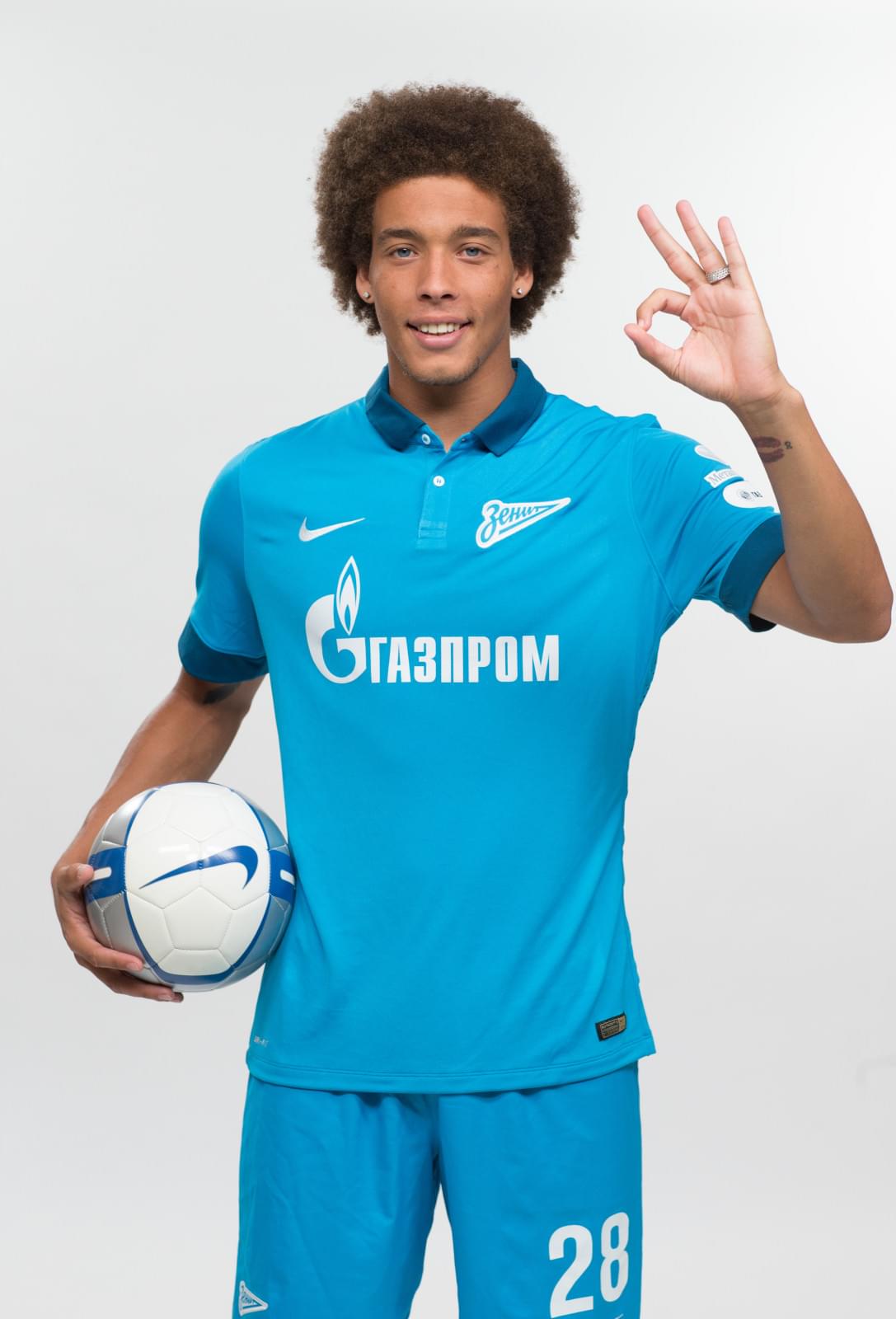 Фотосессия футболистов и тренеров основного состава ФК «Зенит» сезона 2014/2015