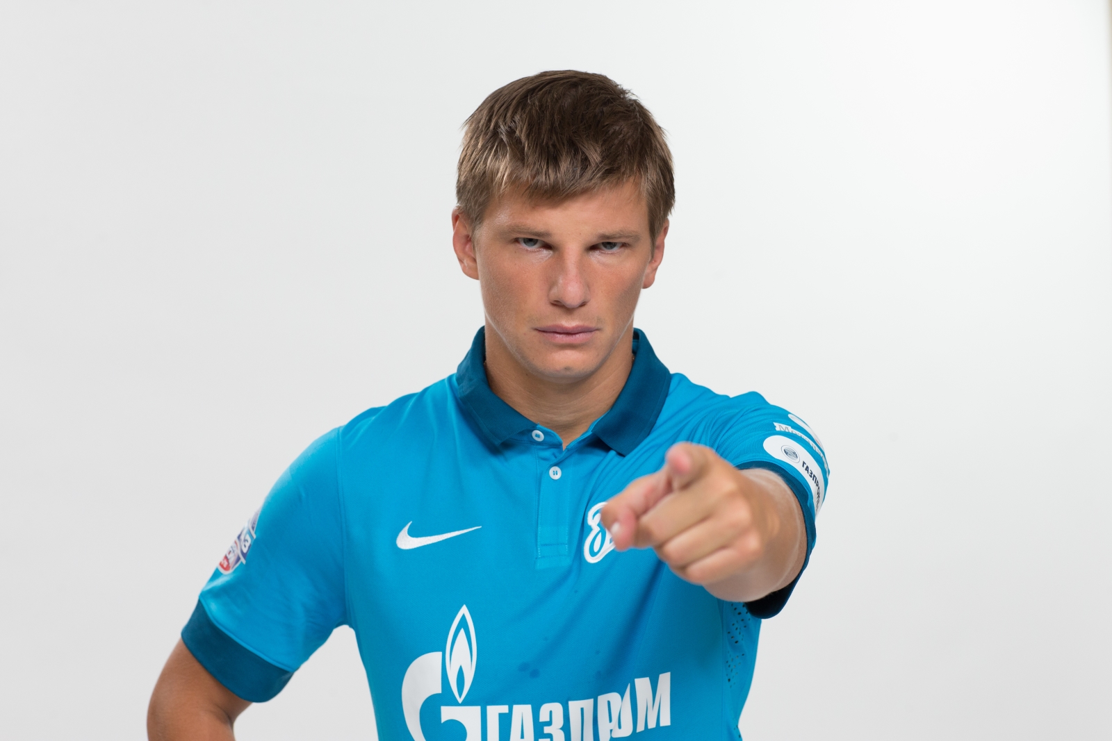 Фотосессия футболистов и тренеров основного состава ФК «Зенит» сезона 2014/2015