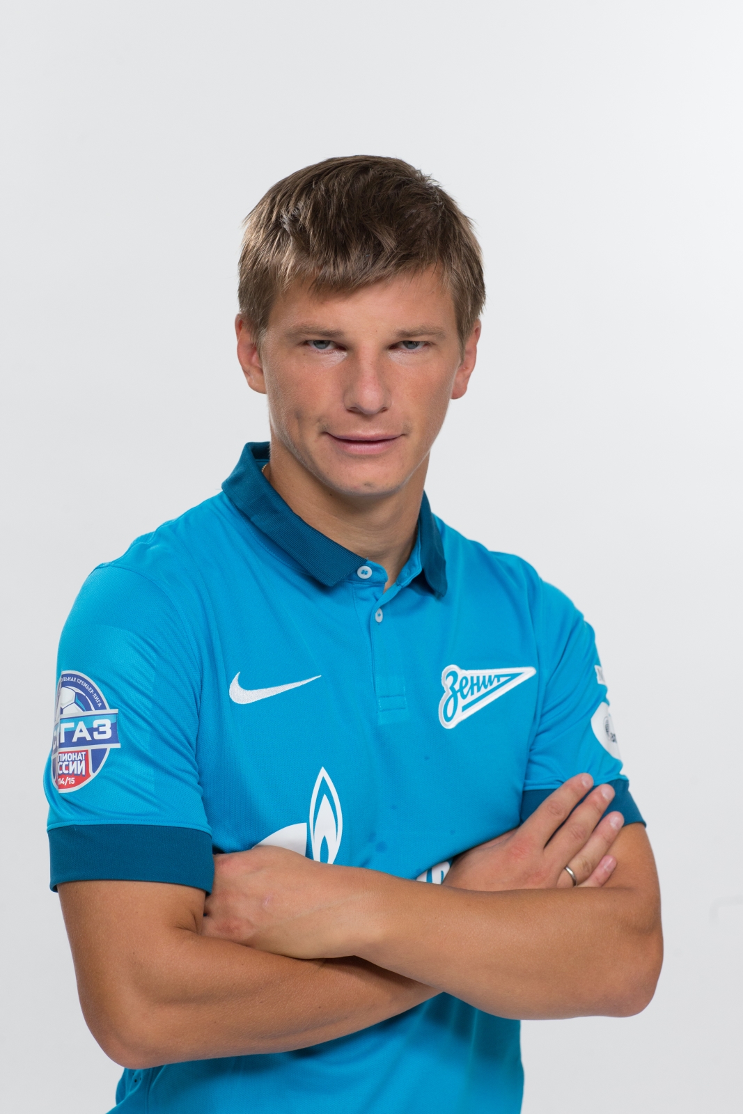 Фотосессия футболистов и тренеров основного состава ФК «Зенит» сезона 2014/2015