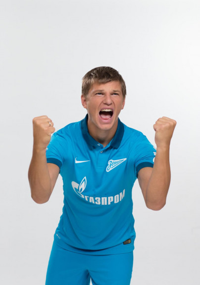 Фотосессия футболистов и тренеров основного состава ФК «Зенит» сезона 2014/2015