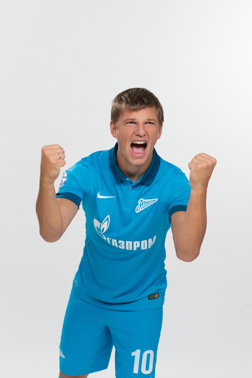 Фотосессия футболистов и тренеров основного состава ФК «Зенит» сезона 2014/2015