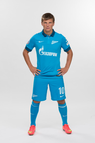 Фотосессия футболистов и тренеров основного состава ФК «Зенит» сезона 2014/2015