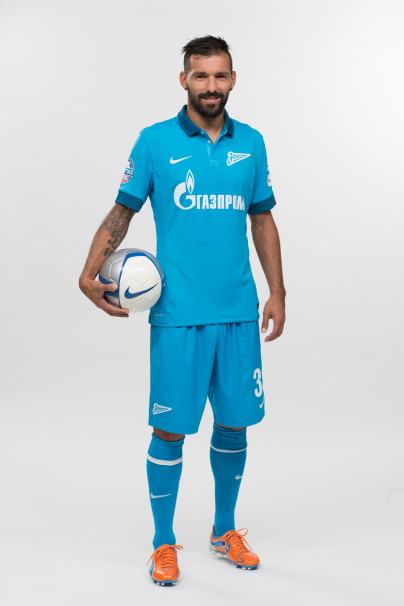 Фотосессия футболистов и тренеров основного состава ФК «Зенит» сезона 2014/2015