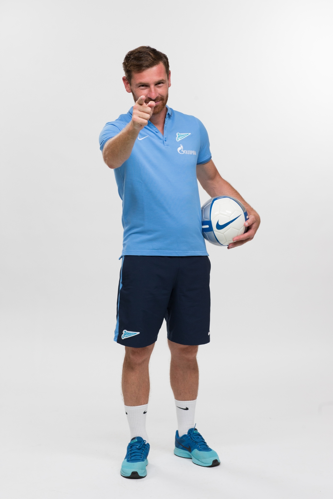 Фотосессия футболистов и тренеров основного состава ФК «Зенит» сезона 2014/2015