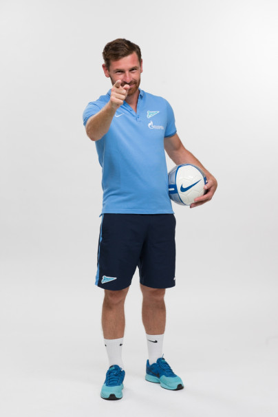 Фотосессия футболистов и тренеров основного состава ФК «Зенит» сезона 2014/2015