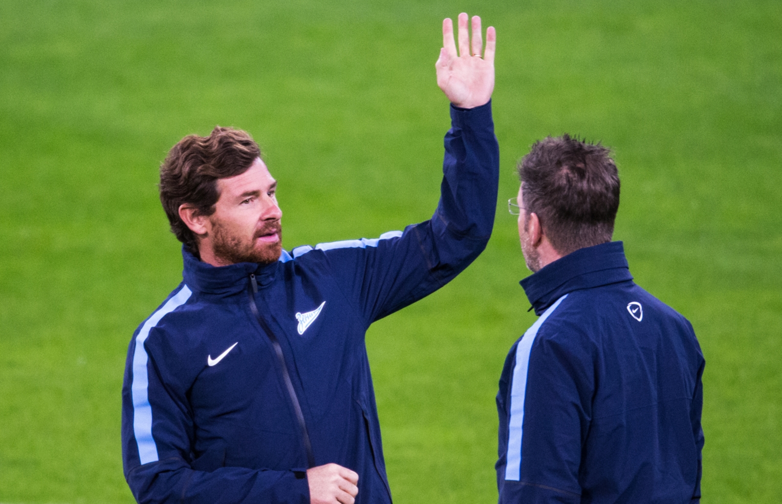 Тренировка «Зенита» перед матчем Лиги чемпионов УЕФА , 2014/15, «Байер» — «Зенит»