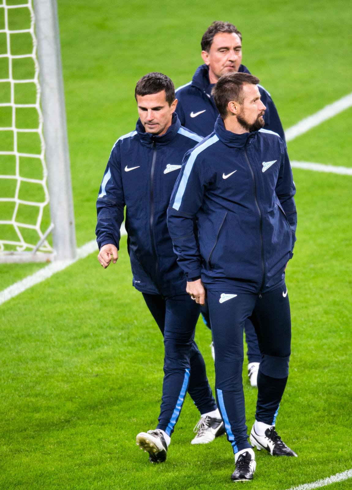 Тренировка «Зенита» перед матчем Лиги чемпионов УЕФА , 2014/15, «Байер» — «Зенит»