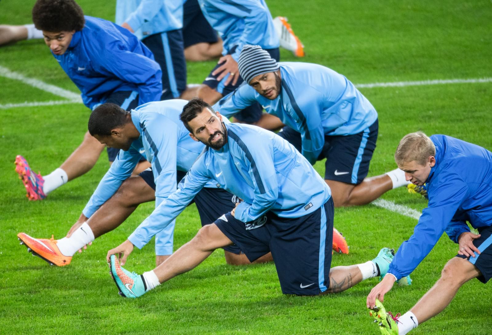 Тренировка «Зенита» перед матчем Лиги чемпионов УЕФА , 2014/15, «Байер» — «Зенит»