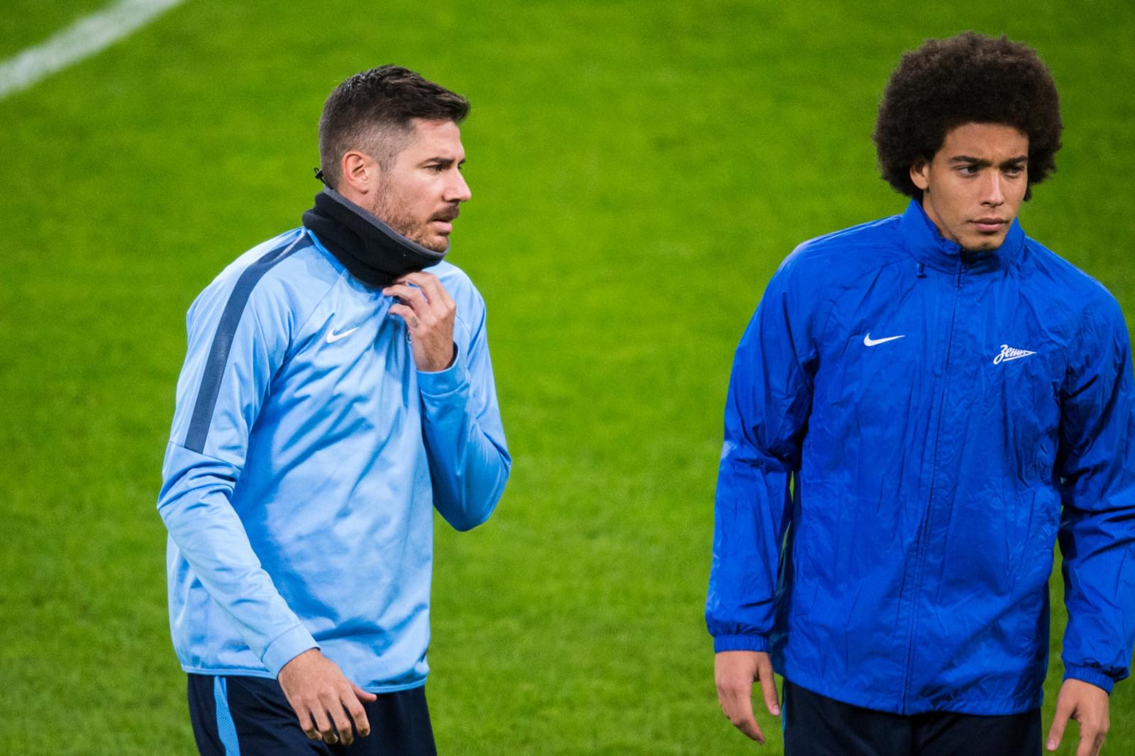 Тренировка «Зенита» перед матчем Лиги чемпионов УЕФА , 2014/15, «Байер» — «Зенит»