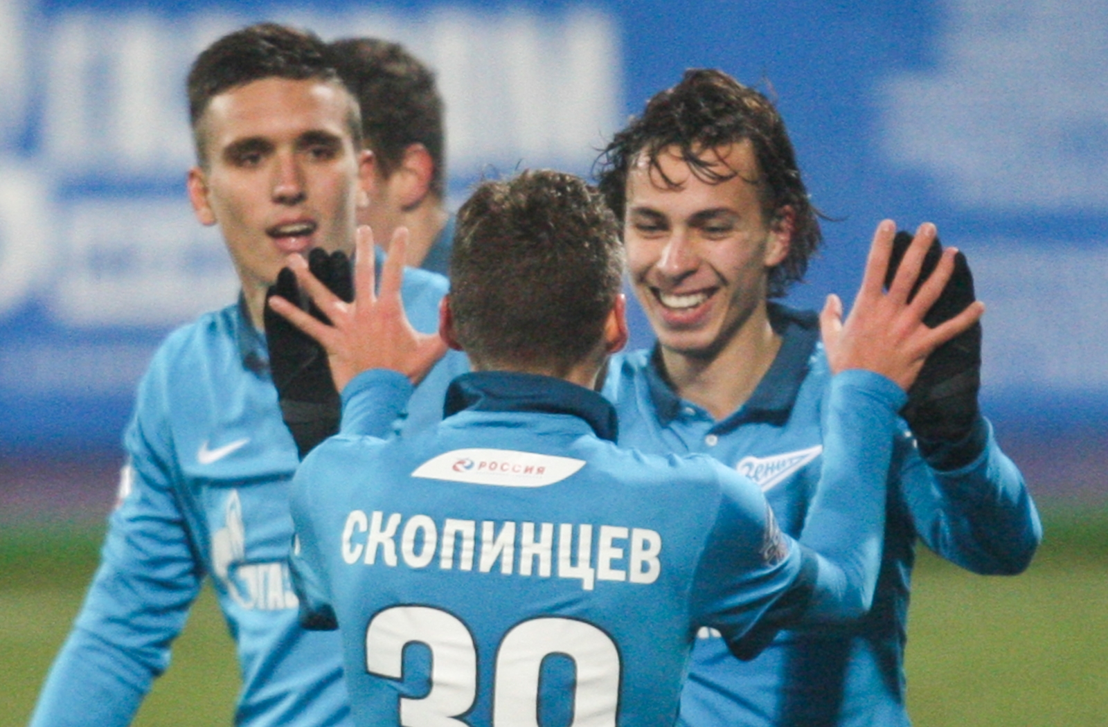 Первенство молодежных составов, 2014/15, 13-й тур, «Зенит» — «Терек»