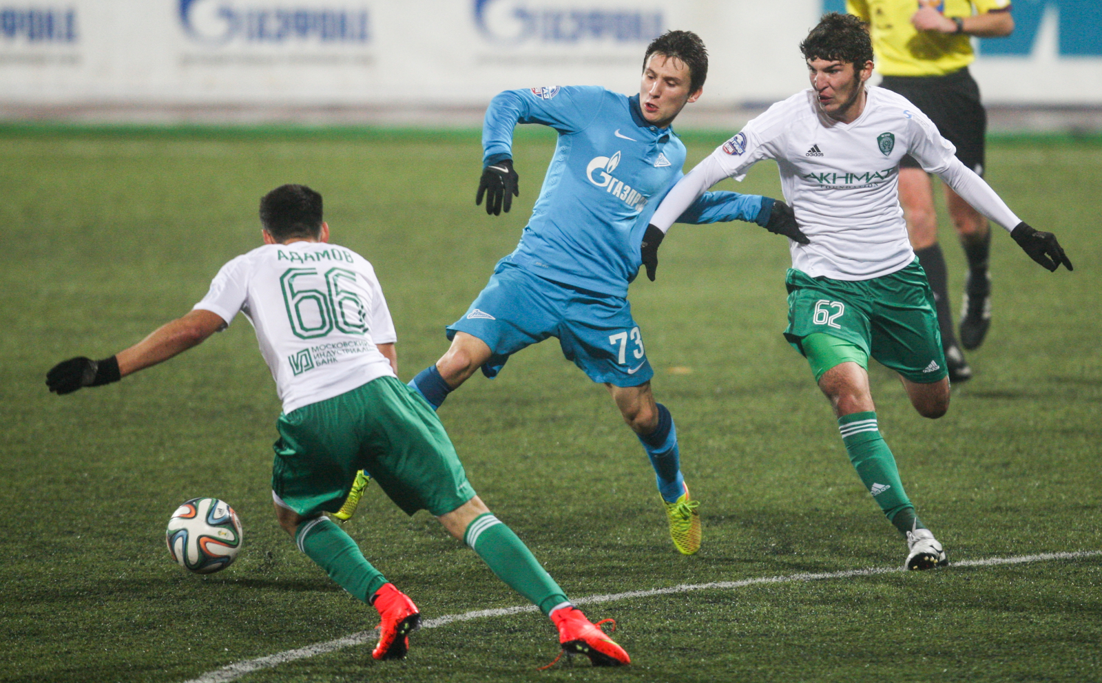 Первенство молодежных составов, 2014/15, 13-й тур, «Зенит» — «Терек»