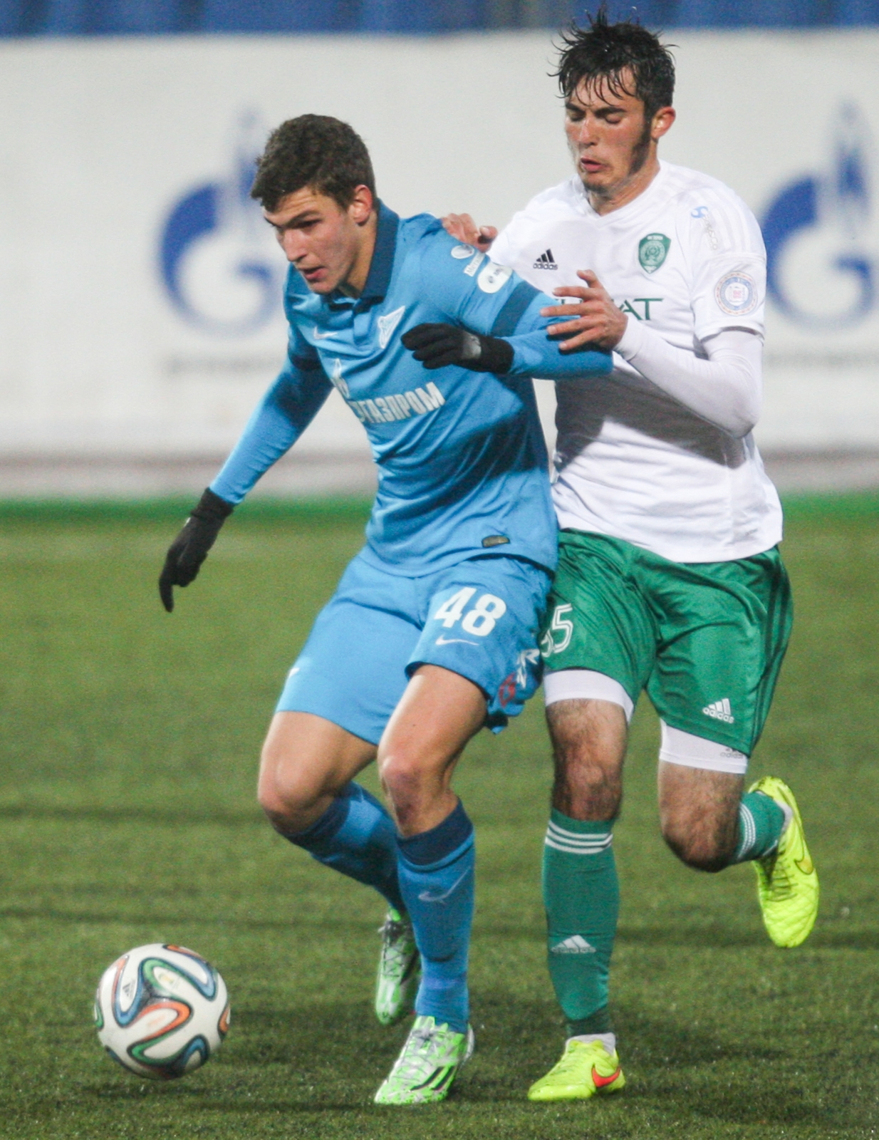 Первенство молодежных составов, 2014/15, 13-й тур, «Зенит» — «Терек»