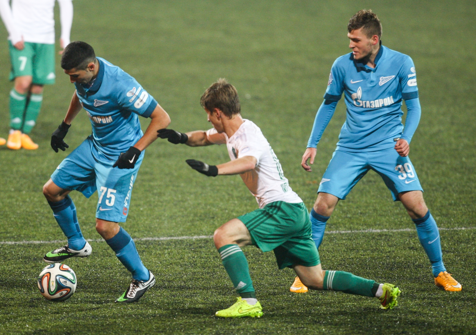 Первенство молодежных составов, 2014/15, 13-й тур, «Зенит» — «Терек»