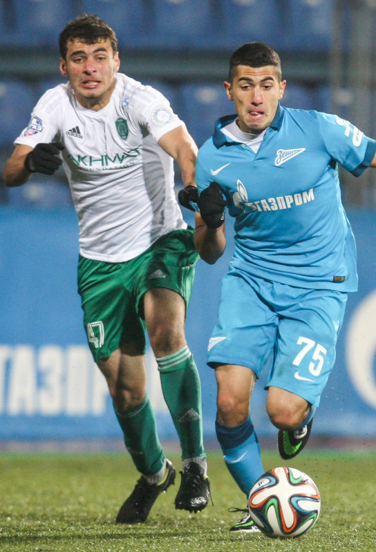 Первенство молодежных составов, 2014/15, 13-й тур, «Зенит» — «Терек»