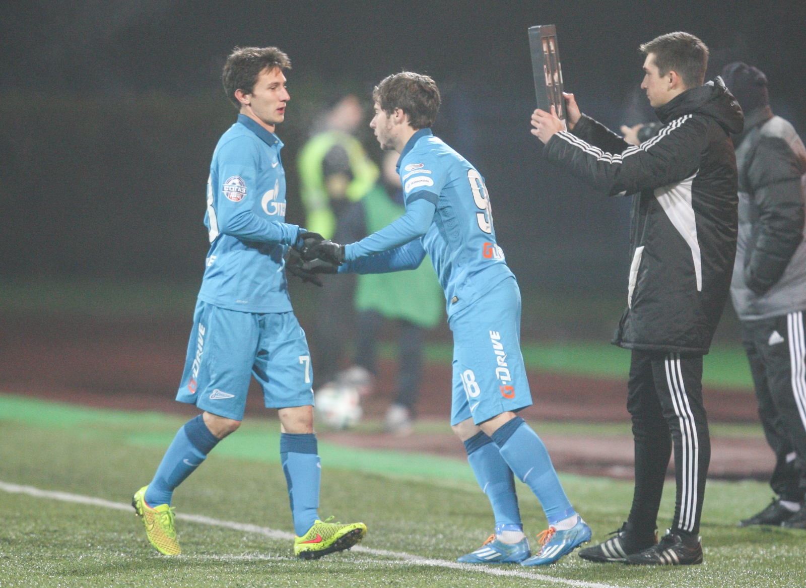 Первенство молодежных составов, 2014/15, 13-й тур, «Зенит» — «Терек»