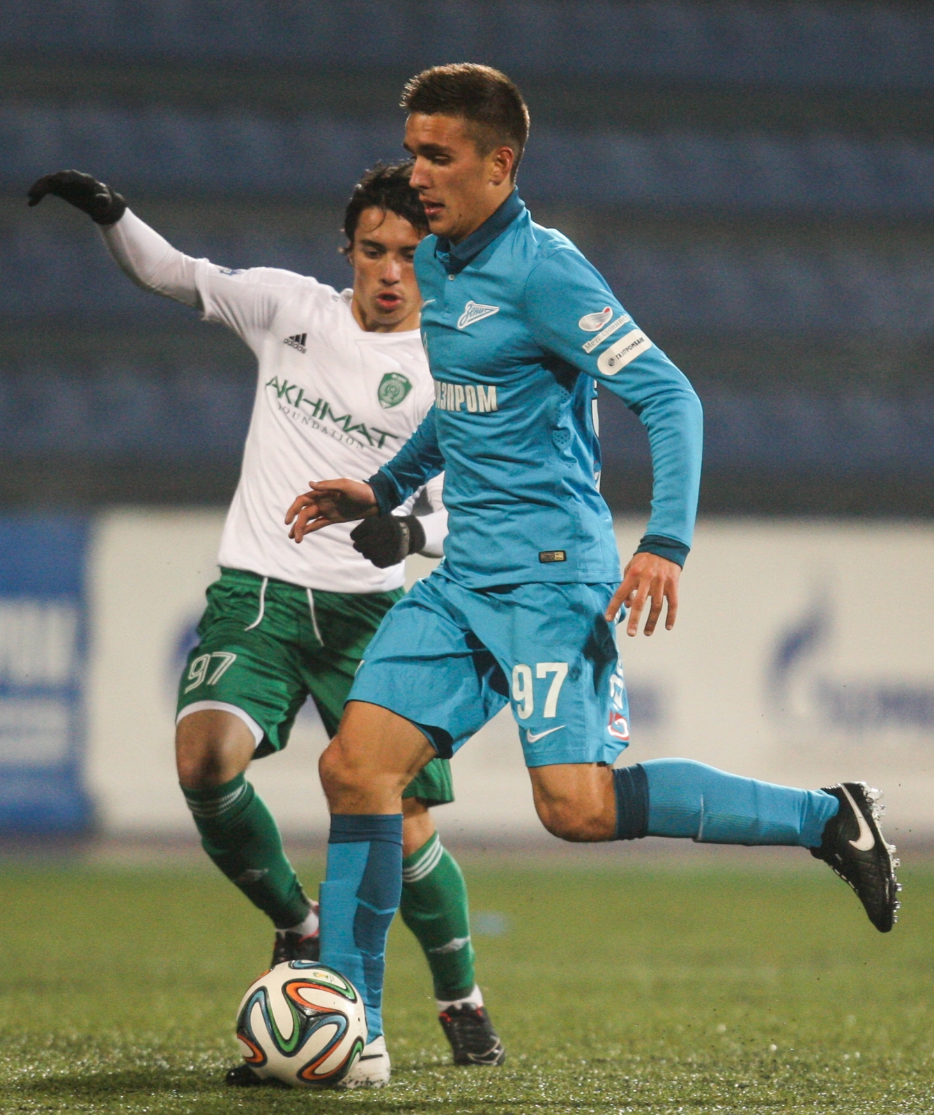 Первенство молодежных составов, 2014/15, 13-й тур, «Зенит» — «Терек»