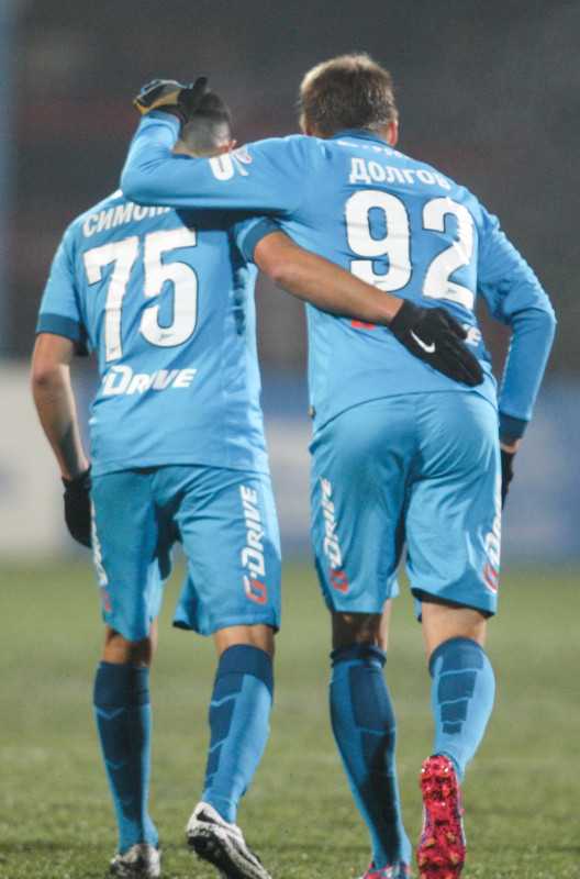 Первенство молодежных составов, 2014/15, 13-й тур, «Зенит» — «Терек»