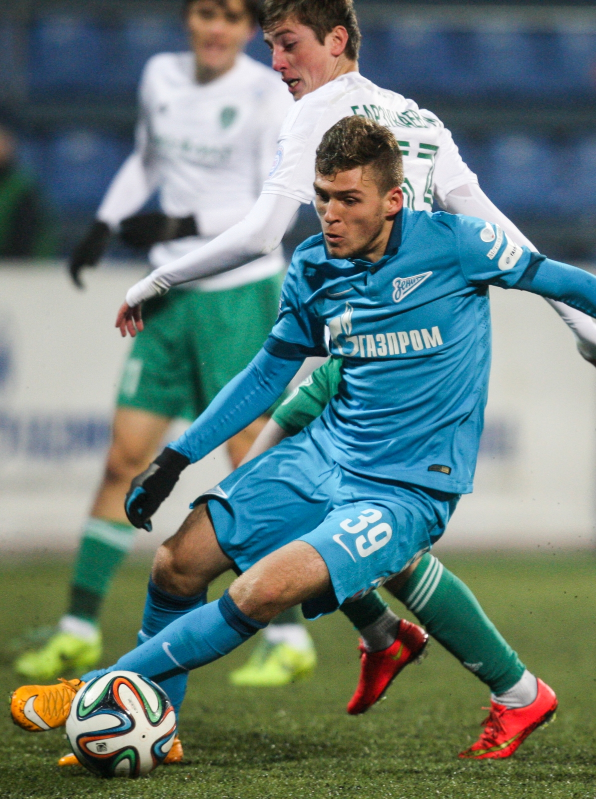 Первенство молодежных составов, 2014/15, 13-й тур, «Зенит» — «Терек»