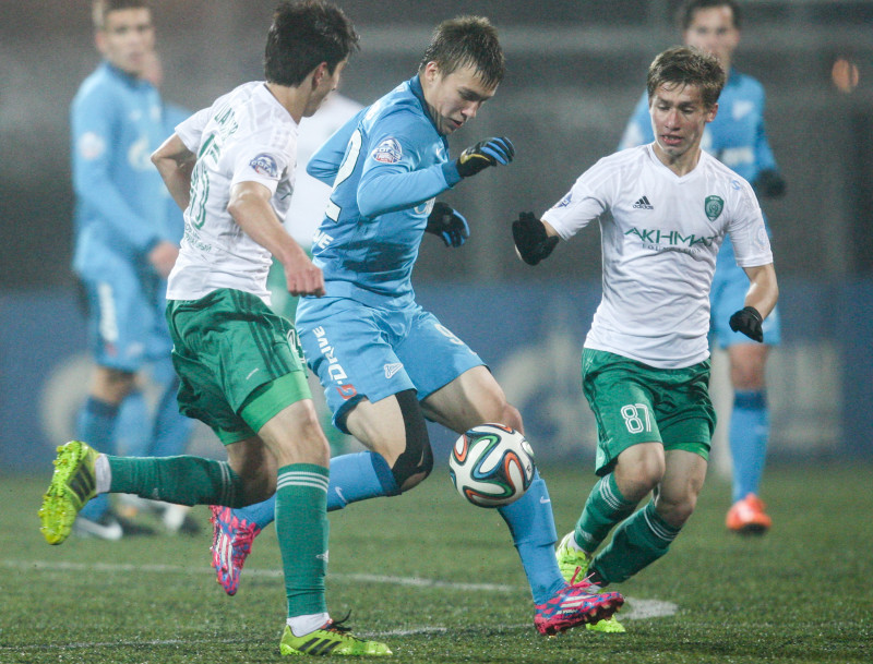 Первенство молодежных составов, 2014/15, 13-й тур, «Зенит» — «Терек»