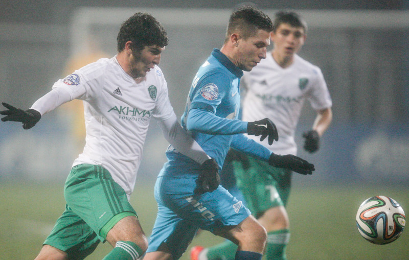 Первенство молодежных составов, 2014/15, 13-й тур, «Зенит» — «Терек»