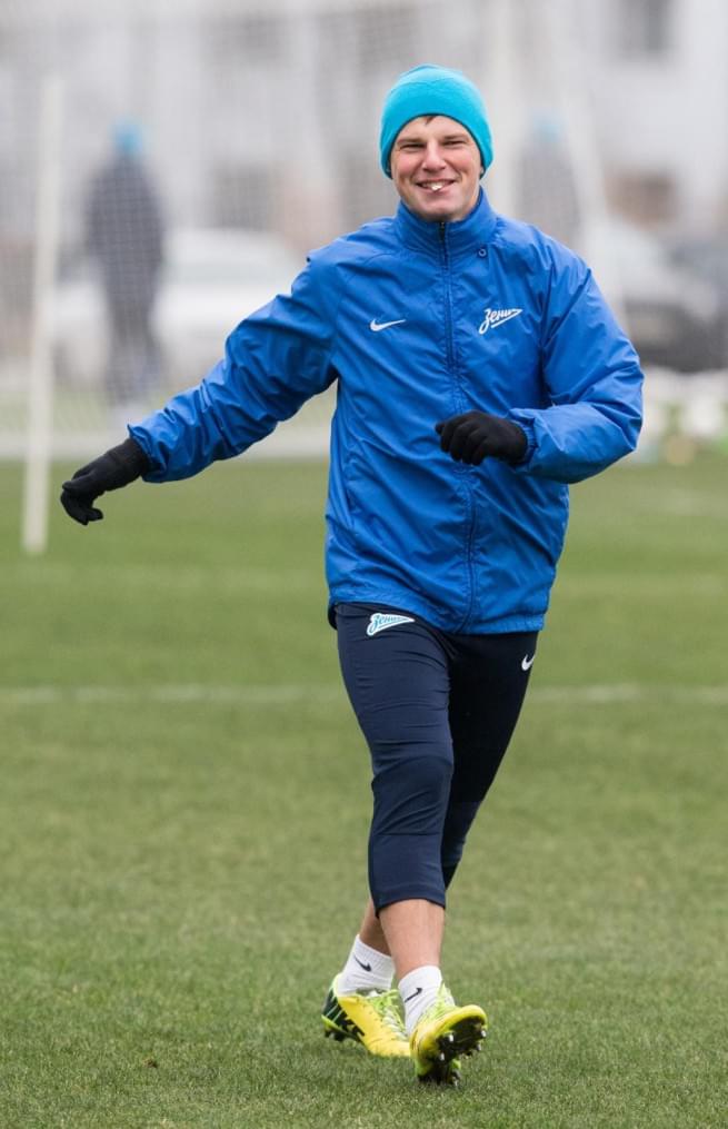 Открытая тренировка «Зенита» перед матчем Лиги Чемпионов УЕФА 2014/2015, «Зенит» — «Бенфика»