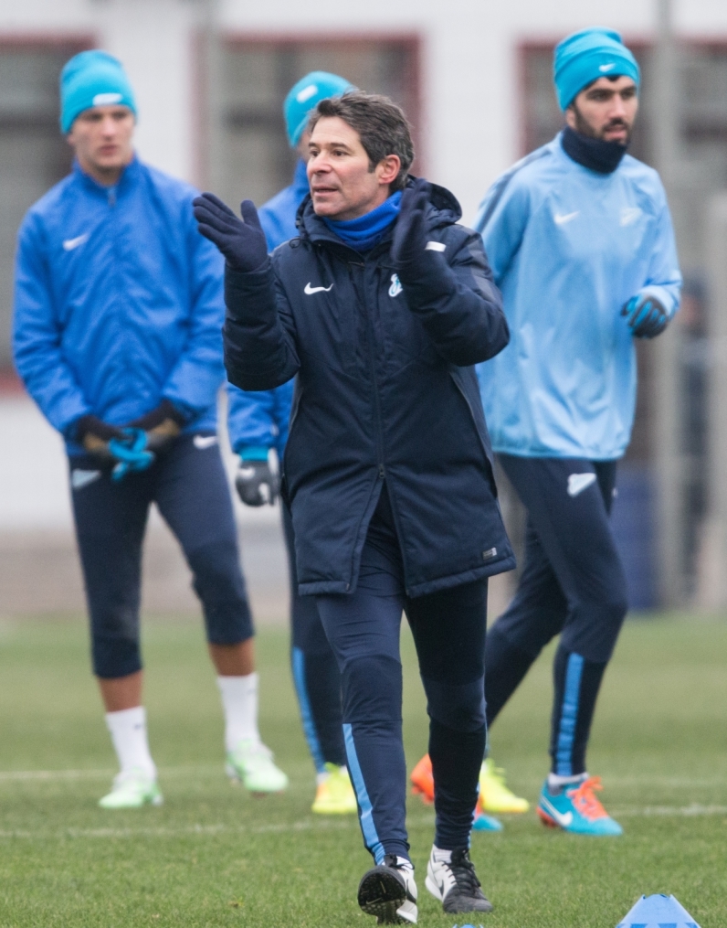 Открытая тренировка «Зенита» перед матчем Лиги Чемпионов УЕФА 2014/2015, «Зенит» — «Бенфика»