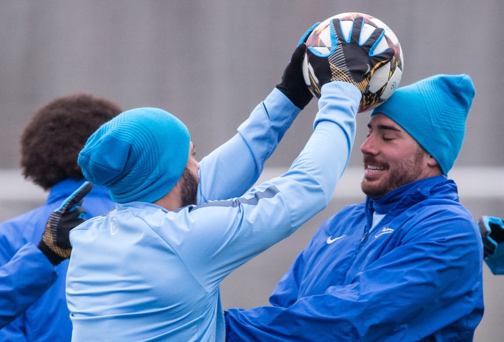 Открытая тренировка «Зенита» перед матчем Лиги Чемпионов УЕФА 2014/2015, «Зенит» — «Бенфика»