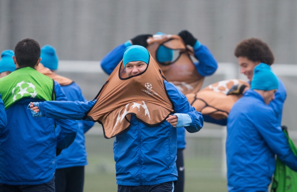 Открытая тренировка «Зенита» перед матчем Лиги Чемпионов УЕФА 2014/2015, «Зенит» — «Бенфика»