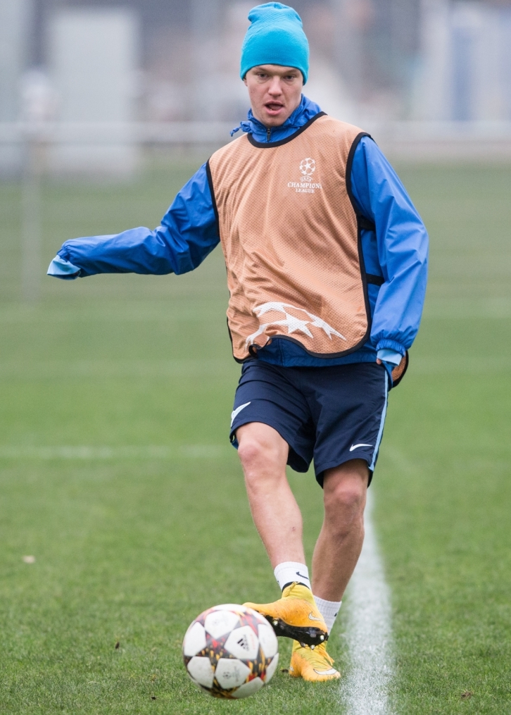 Открытая тренировка «Зенита» перед матчем Лиги Чемпионов УЕФА 2014/2015, «Зенит» — «Бенфика»