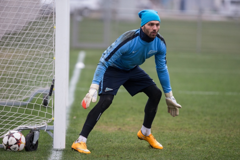 Открытая тренировка «Зенита» перед матчем Лиги Чемпионов УЕФА 2014/2015, «Зенит» — «Бенфика»