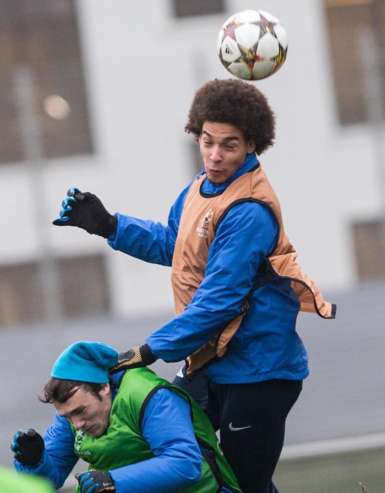 Открытая тренировка «Зенита» перед матчем Лиги Чемпионов УЕФА 2014/2015, «Зенит» — «Бенфика»