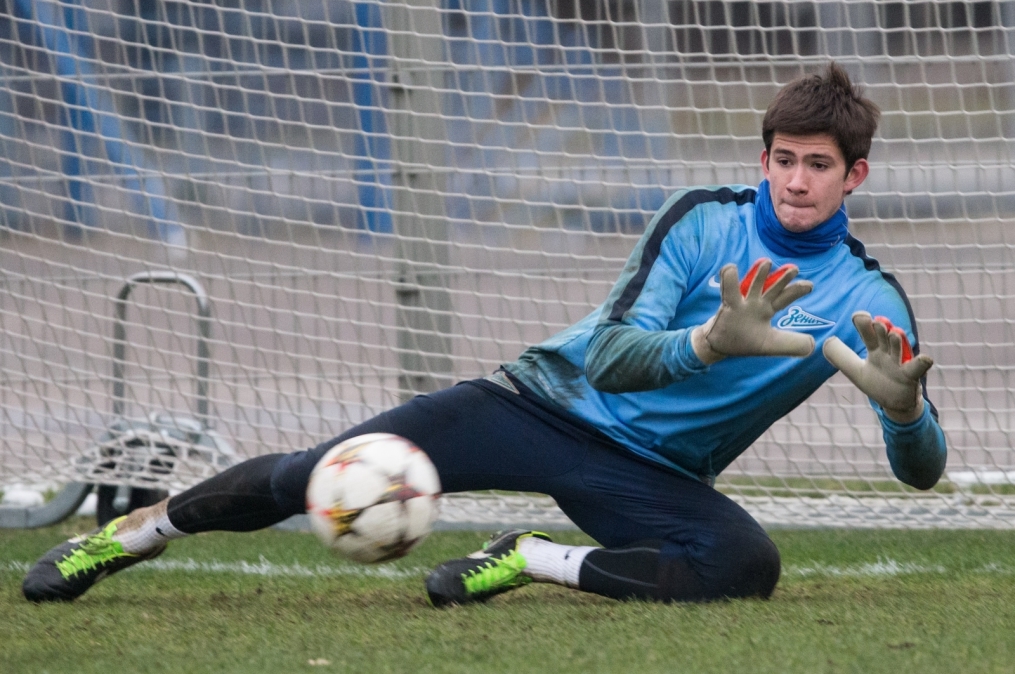 Открытая тренировка «Зенита» перед матчем Лиги Чемпионов УЕФА 2014/2015, «Зенит» — «Бенфика»