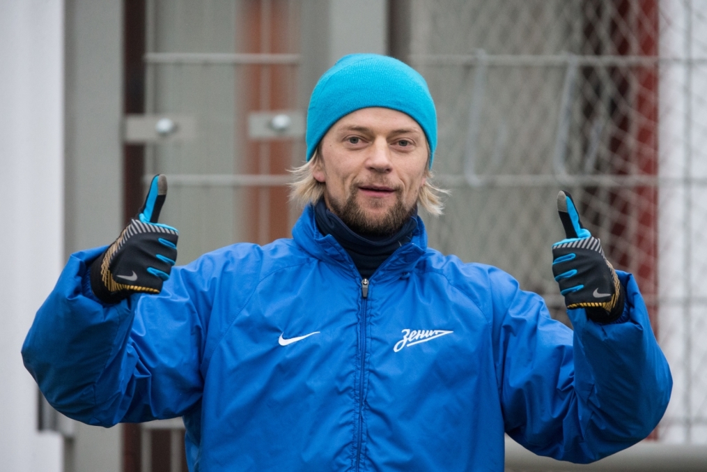 Открытая тренировка «Зенита» перед матчем Лиги Чемпионов УЕФА 2014/2015, «Зенит» — «Бенфика»