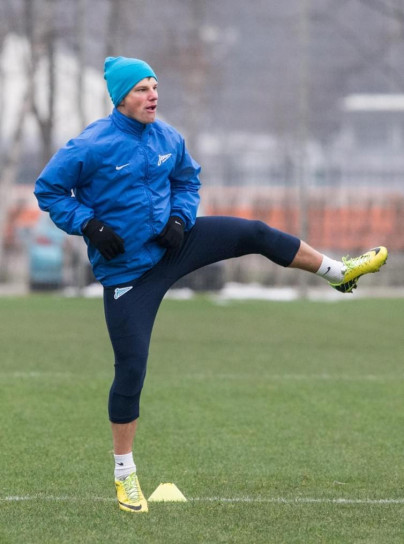 Открытая тренировка «Зенита» перед матчем Лиги Чемпионов УЕФА 2014/2015, «Зенит» — «Бенфика»