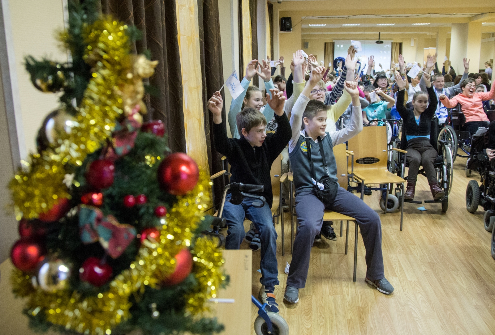 «Новогодний рейс» сине-бело-голубых