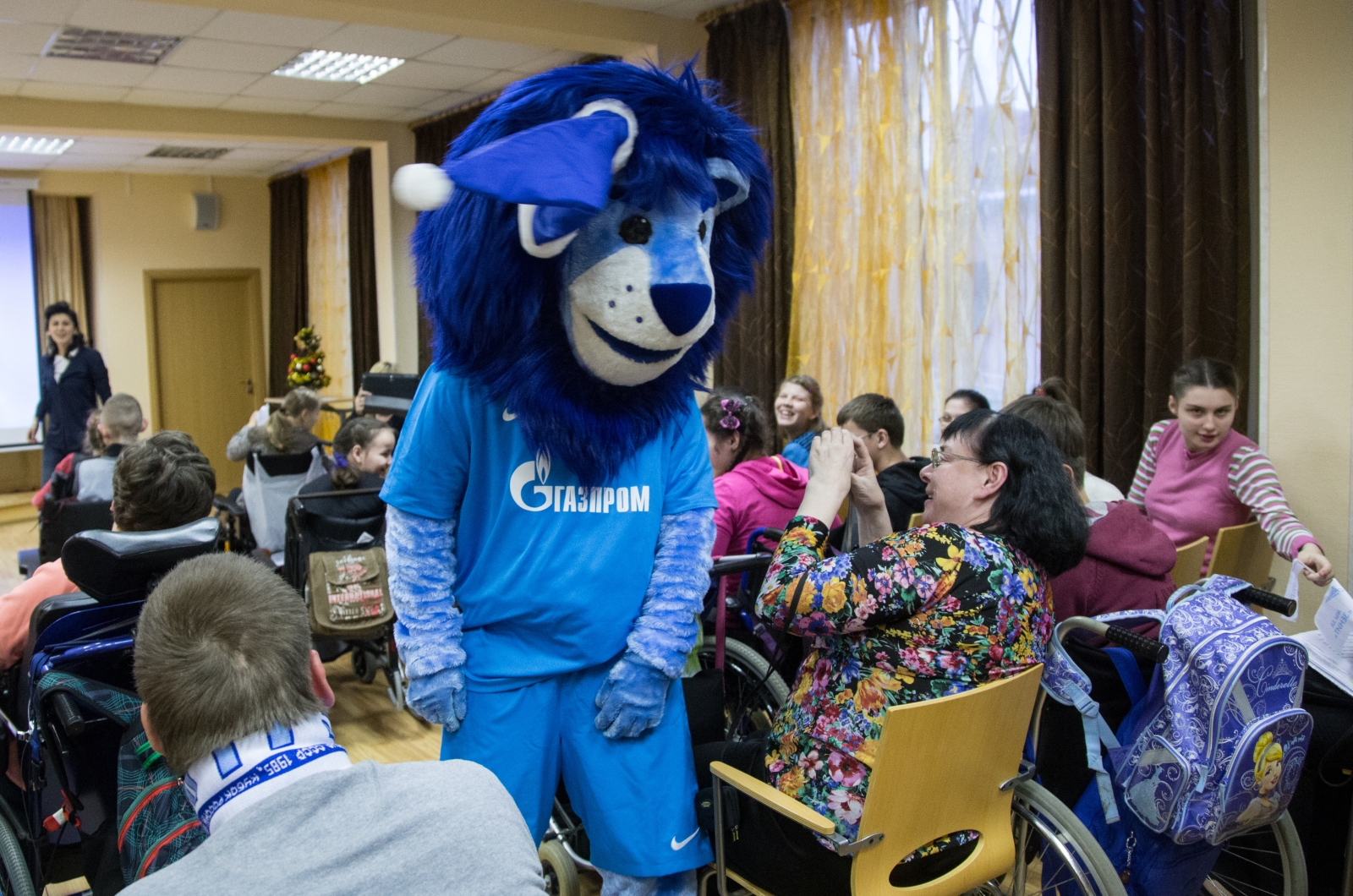 «Новогодний рейс» сине-бело-голубых