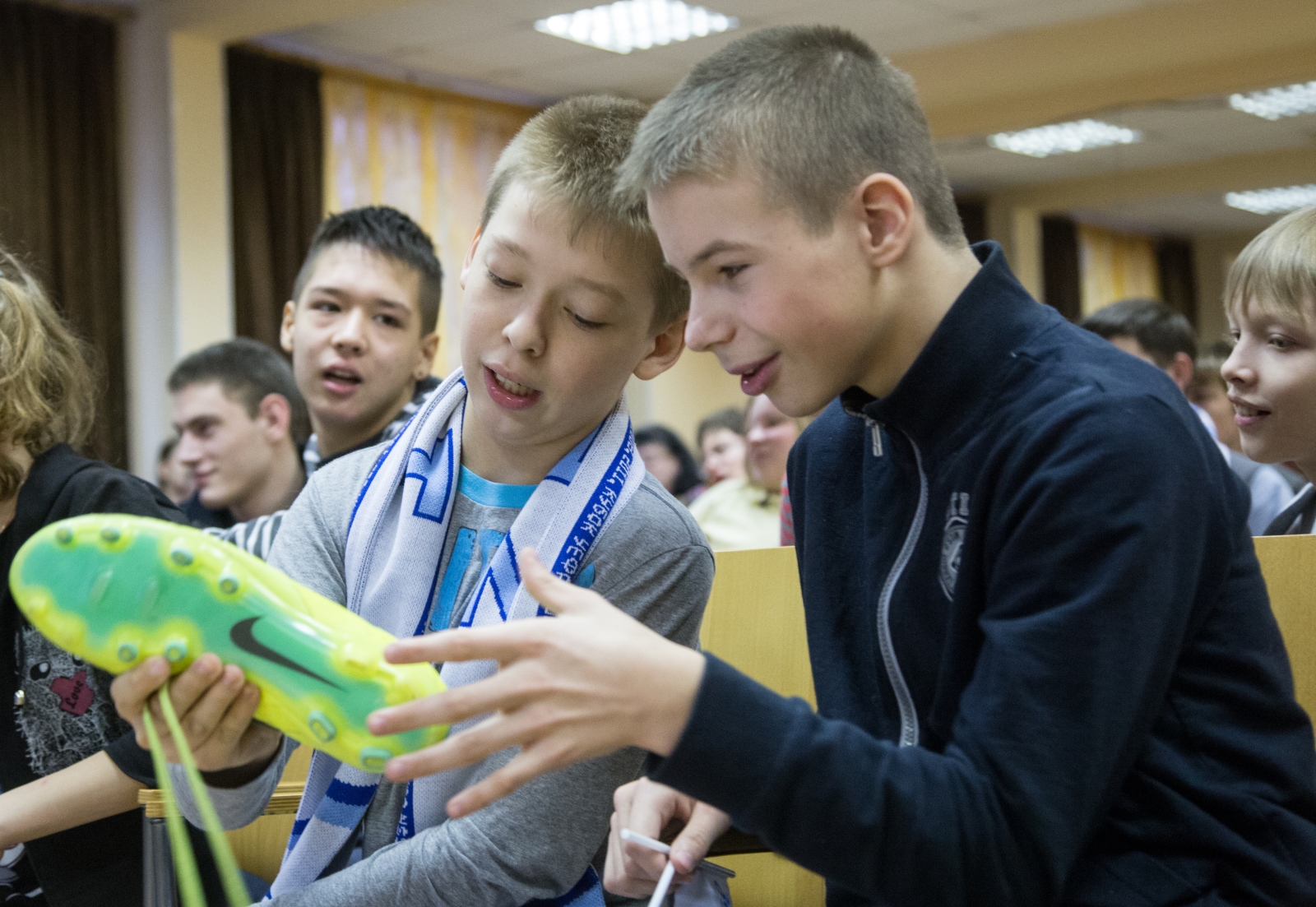 «Новогодний рейс» сине-бело-голубых