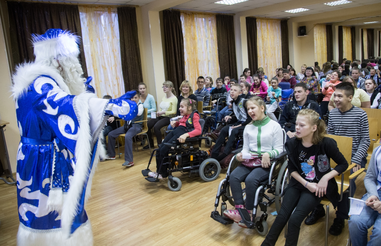 «Новогодний рейс» сине-бело-голубых
