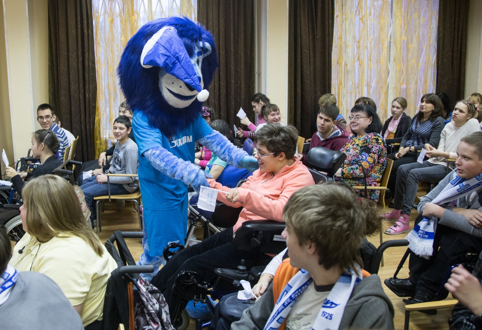 «Новогодний рейс» сине-бело-голубых