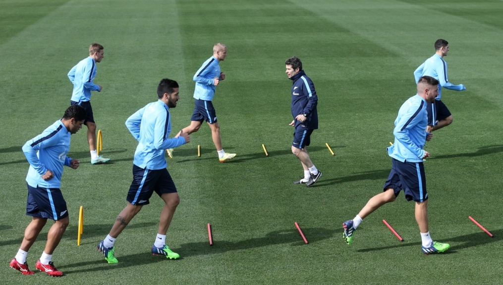 Сборы в Катаре: 12 января, утренняя тренировка