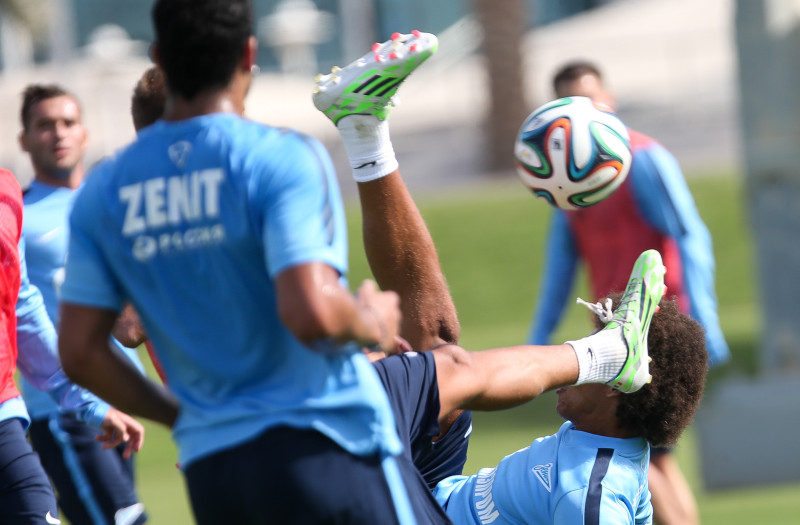 Сборы в Катаре: 12 января, утренняя тренировка