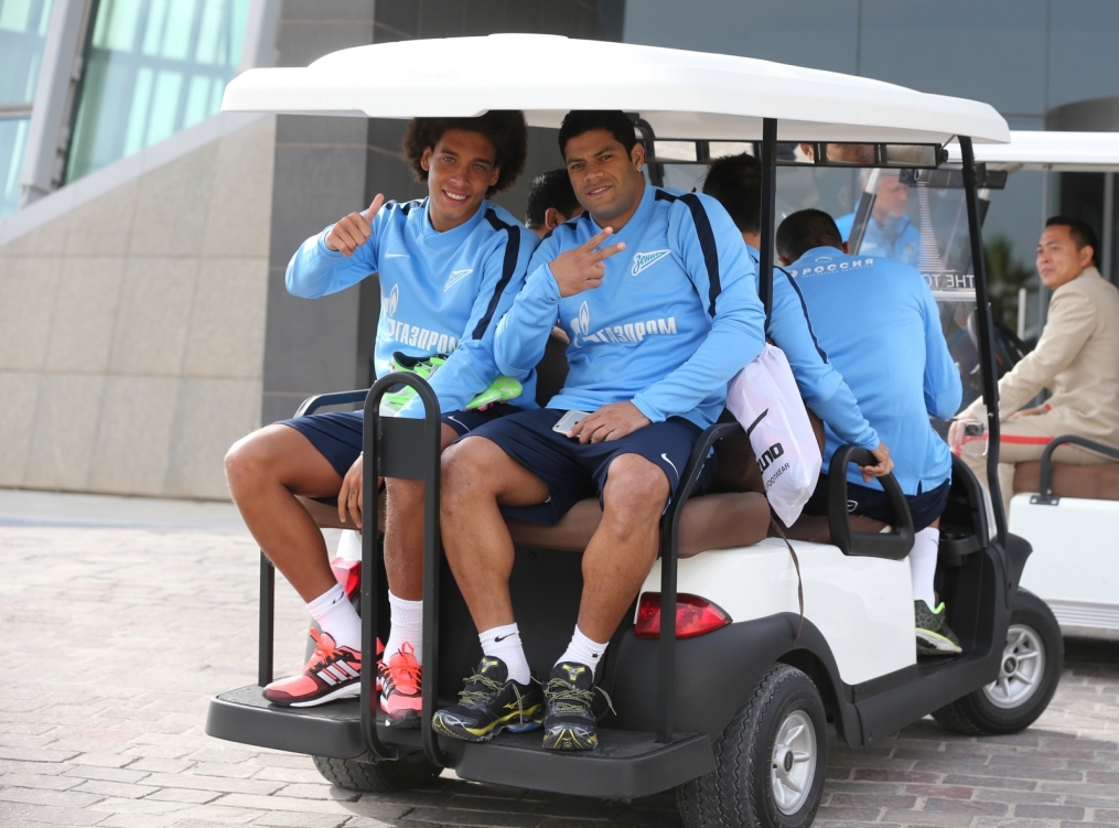 Сборы в Катаре: 12 января, утренняя тренировка