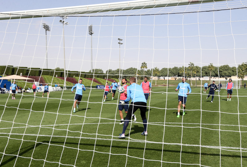 Сборы в Катаре: 12 января, утренняя тренировка