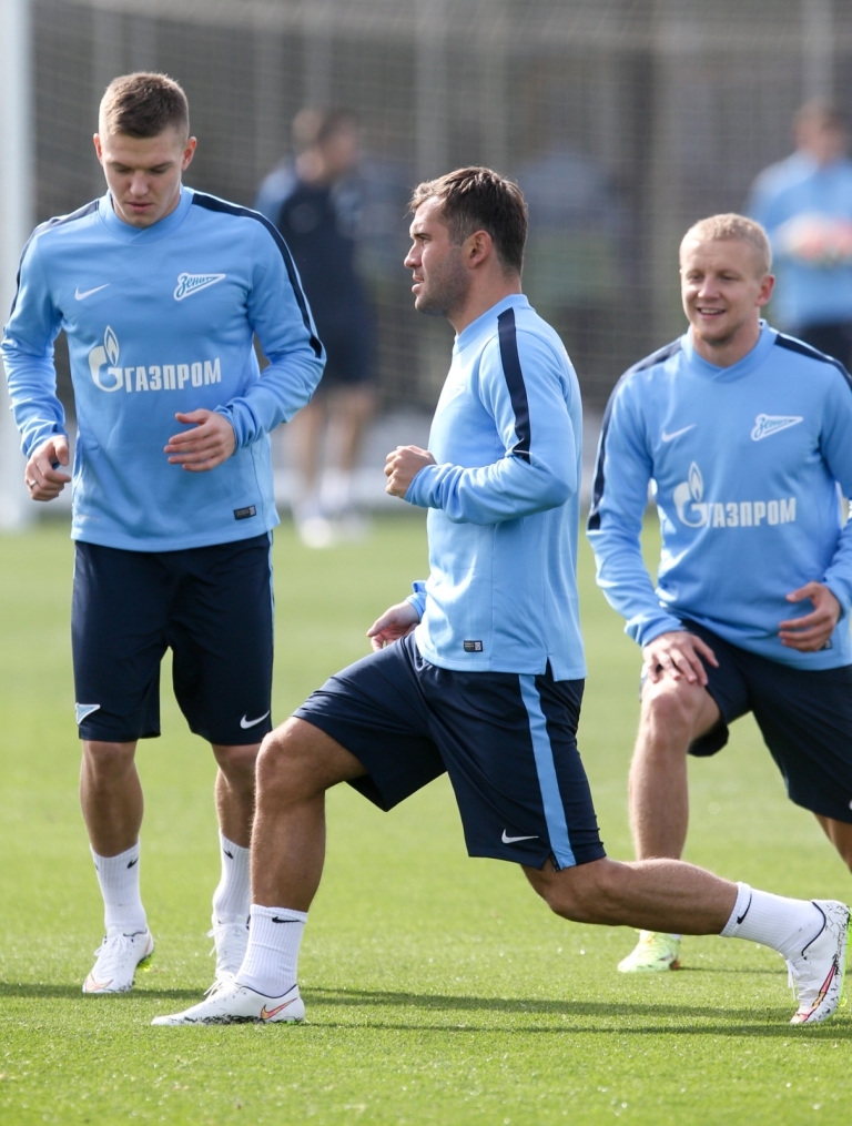 Сборы в Катаре: 12 января, утренняя тренировка