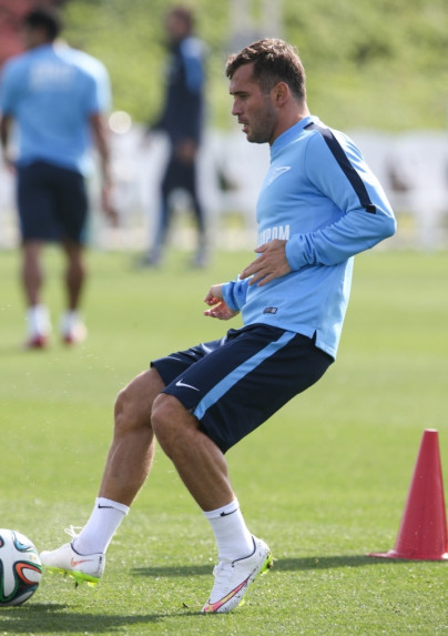 Сборы в Катаре: 12 января, утренняя тренировка