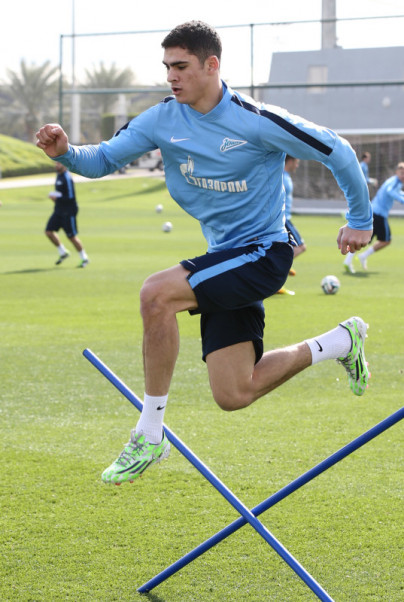 Сборы в Катаре: 12 января, утренняя тренировка