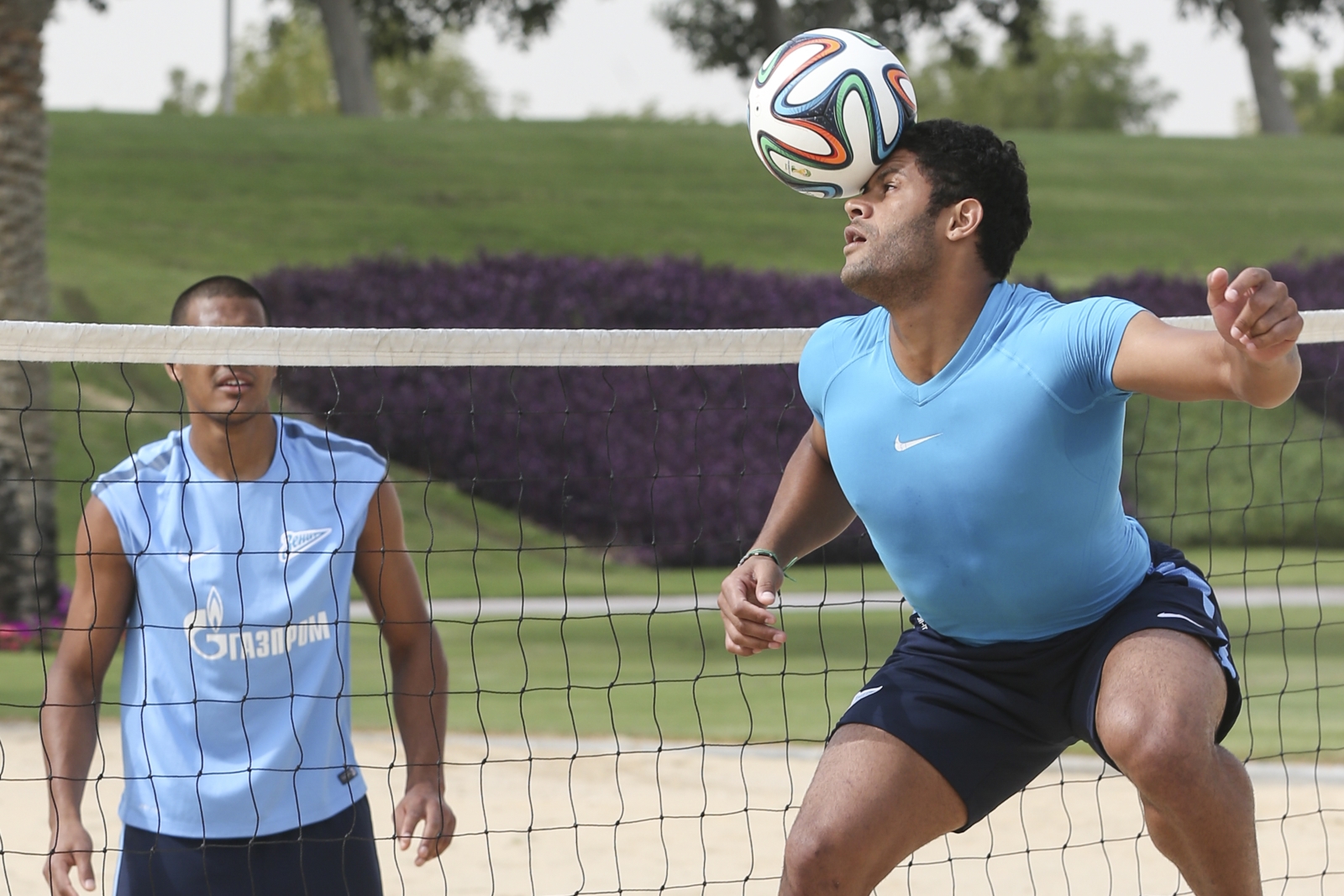 Сборы в Катаре: 17 января, утренняя тренировка