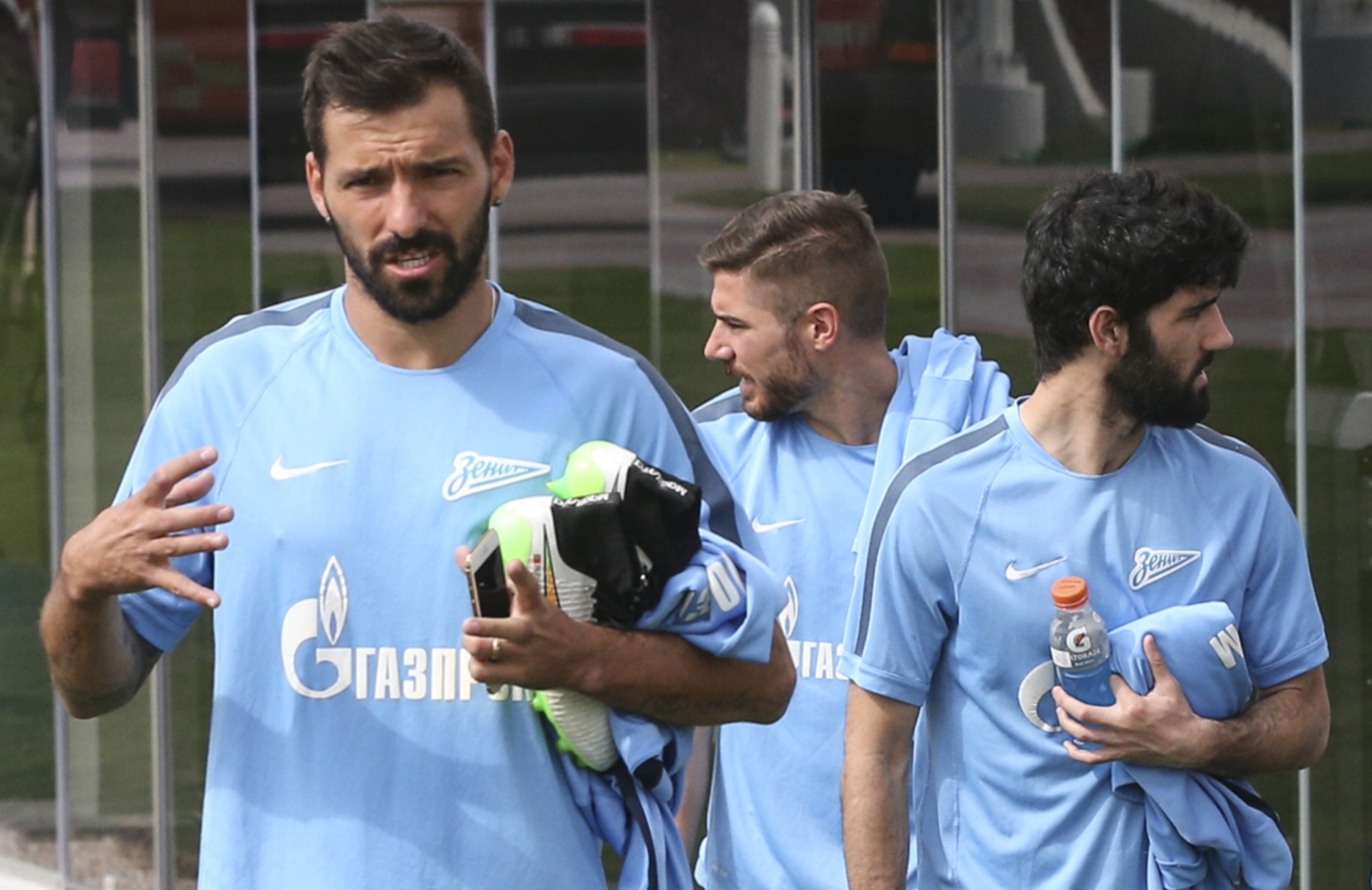 Сборы в Катаре: 17 января, утренняя тренировка