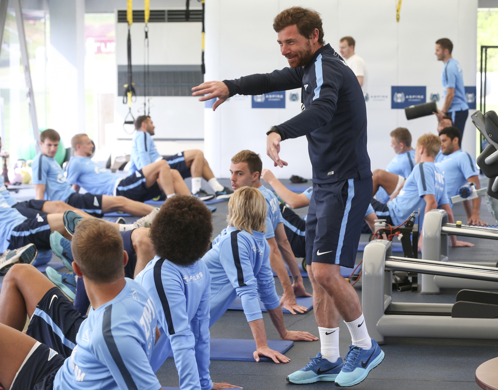 Сборы в Катаре: 17 января, утренняя тренировка