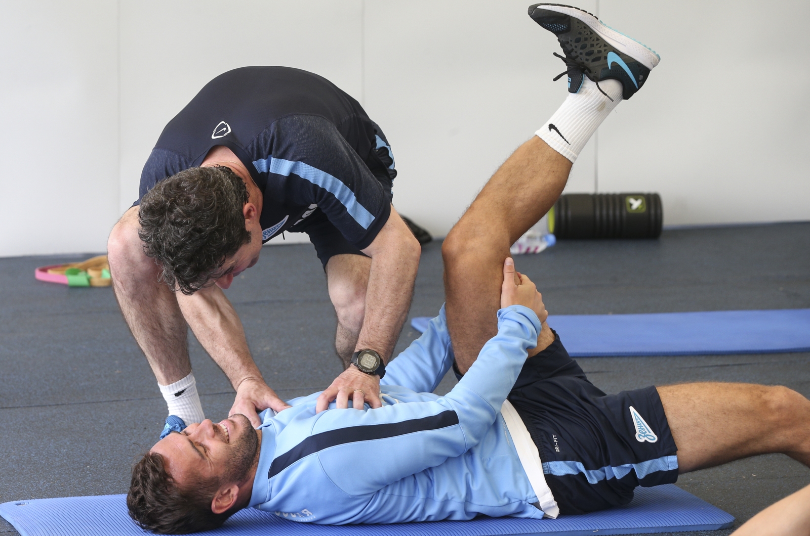 Сборы в Катаре: 17 января, утренняя тренировка